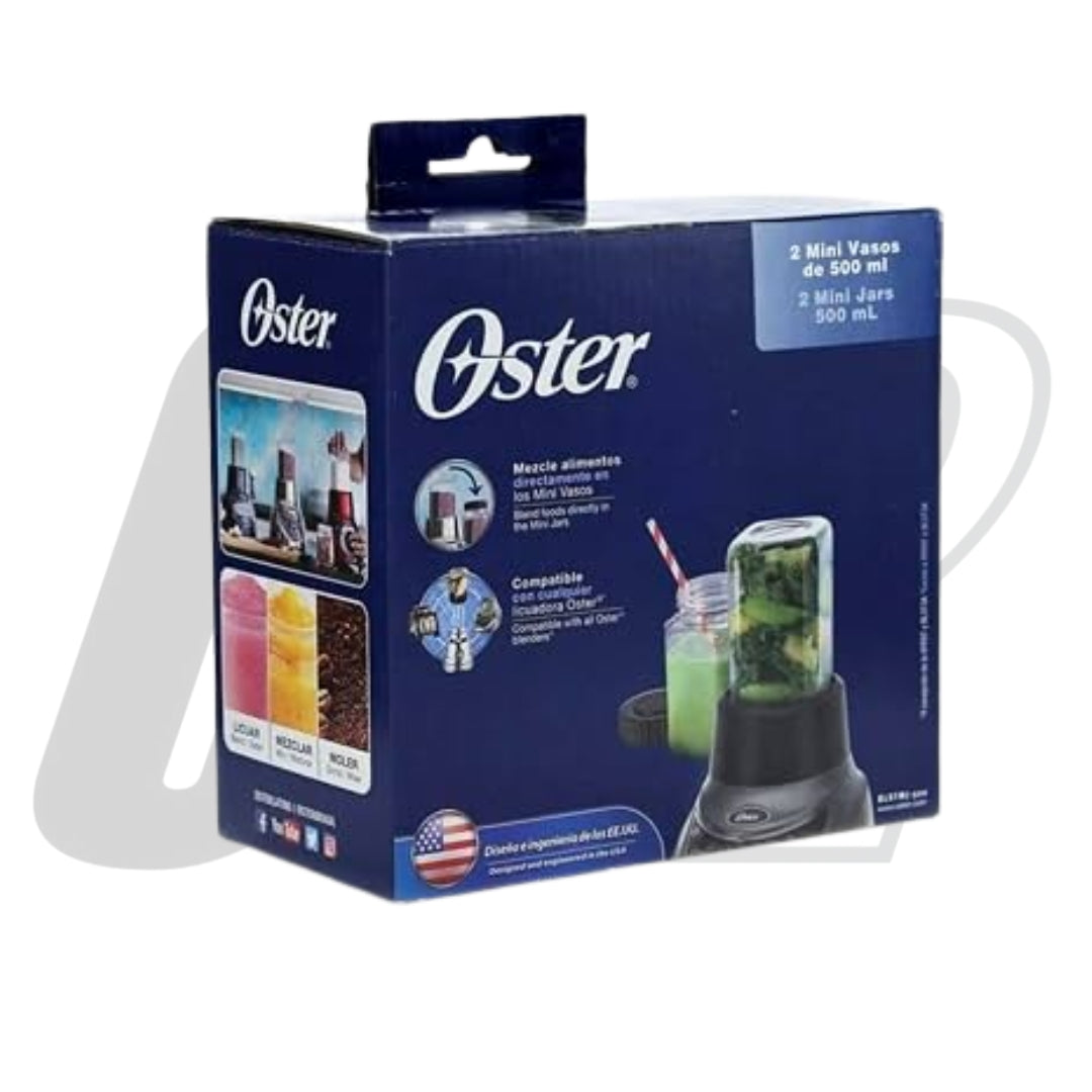 Juego 2 Vasos Oster Mini Original 500 ml Tritan para Licuadora